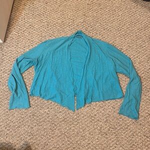 Cropped cardigan Cut loose size M